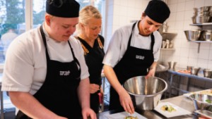 Galamenyn: Förrätt komponerad av gymnasieelev