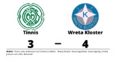 Seger för Wreta Kloster mot Tinnis i spännande match
