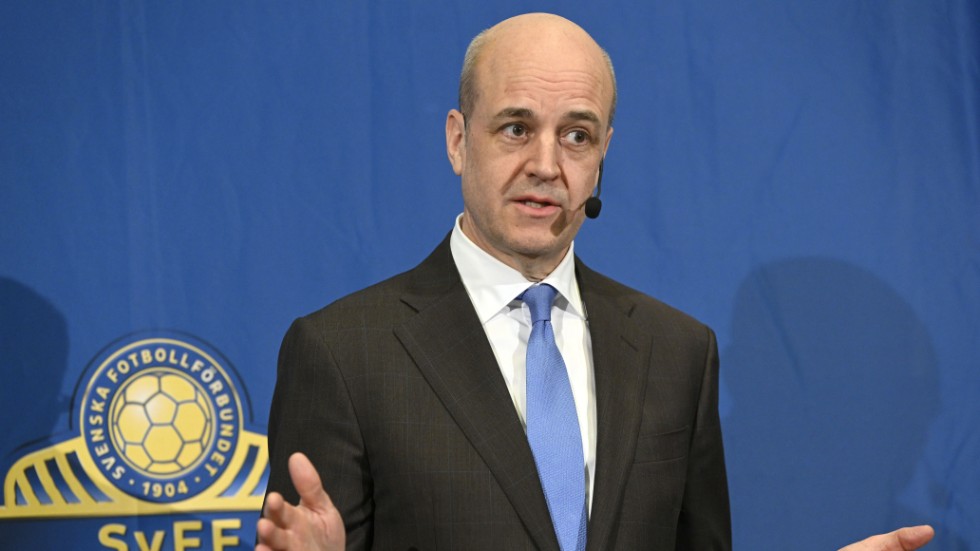 Fredrik Reinfeldt är ordförande för Svenska fotbollförbundet