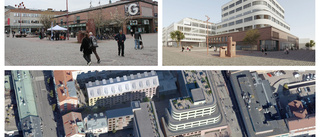 Planen: Åttavåningshus vid Lilla torget i Linköping