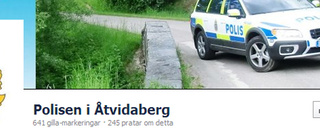 Åtvids polis klarar upp brott via facebook