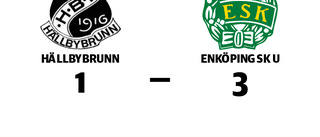 Enköping SK U vann borta mot Hällbybrunn