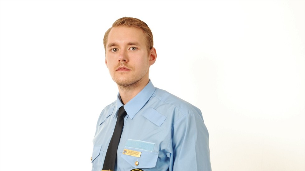 Dennis Johansson Strömberg, polisens presstalesperson i region öst.