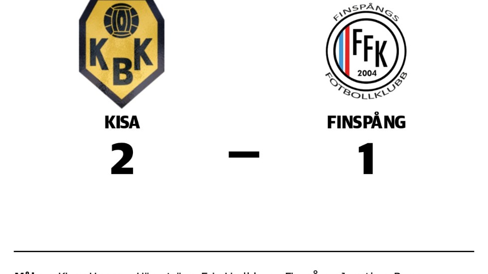 Kisa vann mot Finspång