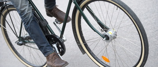 Trottoarer används som cykelbanor 