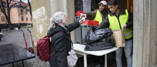 Restriktionerna slår mot hemlösa i jul
