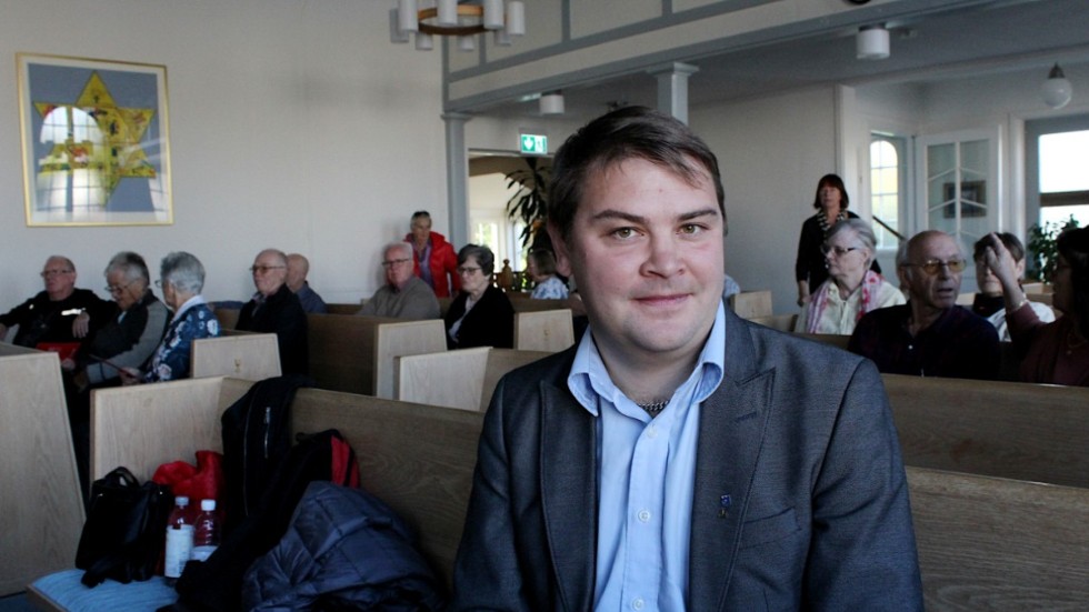 Martin Sjölander (M) är kommunstyelsens ordförande i Söderköping. Idag svarar Sjölander och hans allianskamrater på kritik från Vänsterpartiet i kommunen.