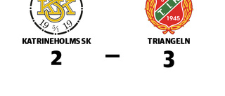 Katrineholms SK förlorade mot Triangeln
