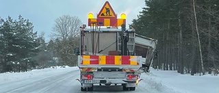 OLYCKA: Lastbil körde i diket på norra Gotland