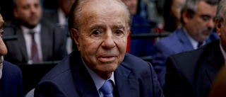 Argentinas expresident Carlos Menem död