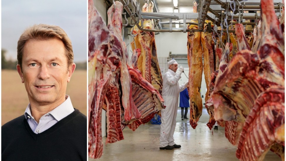 Svenska Köttföretagens VD Hans Agné problematiserar kraven på kameraövervakning av slakterier.