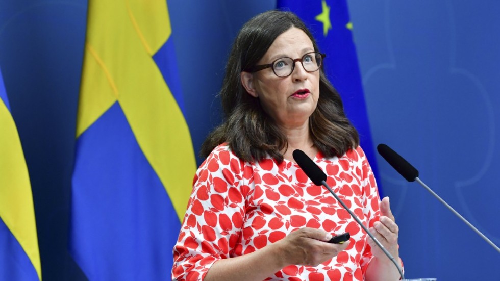 Utbildningsminister Anna Ekström (S) tar inom kort emot förslag på ändringar så att uppgifter om friskolor blir tillgängliga. "Det är helt orimligt att uppgifterna ska vara hemliga", kommenterar hon. Arkivbild.