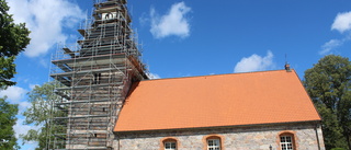 Törnsfalls kyrka har restaurerats på gammalt vis