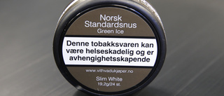 Ingen gravidvarning på norska snusdosor