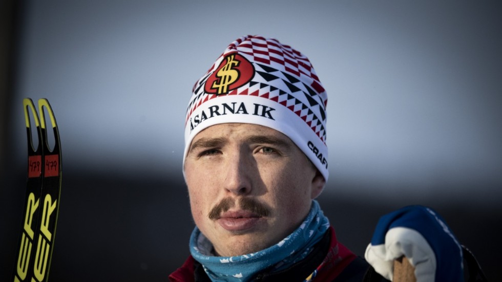 William Poromaa är redo för sin Tour de Ski-debut. Arkivbild.