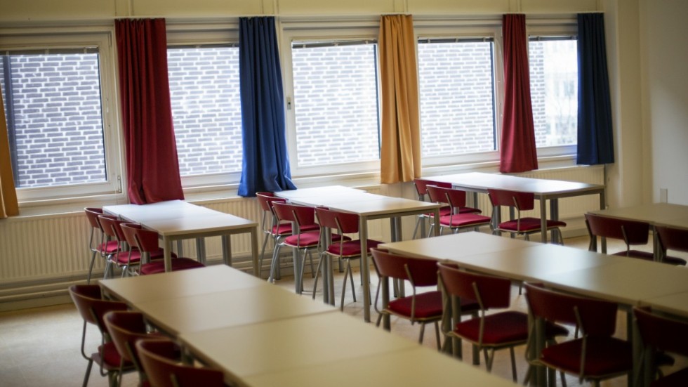 Skolor i södra delarna av Sundsvall har skickat hem elever efter ett omfattande strömavbrott. Arkivbild.