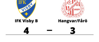 IFK Visby B vann hemma mot Hangvar/Fårö