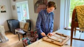 Möbeltapetseraren Matilda ger gamla möbler nytt liv – "Otroligt nöjd med livet just nu" 