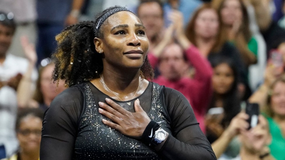 Serena Williams följdes av miljontals amerikanska tv-tittare. Arkivbild.