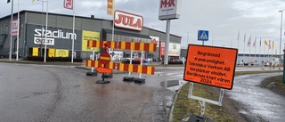 Flera gator har stängts av i Tornby – här är anledningen