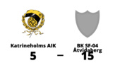 Katrineholms AIK föll tungt mot BK SF-04 Åtvidaberg
