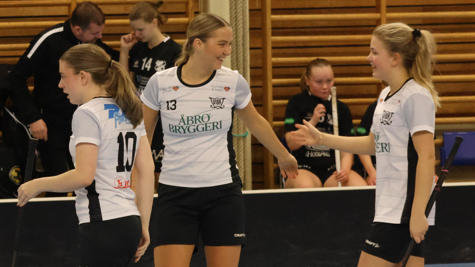 Svea Backstad och Nelly Widéen låg bakom flera av VIBK:s mål mot Nässjö.