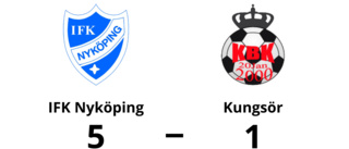 IFK Nyköping segrade mot Kungsör på Folkungavallen