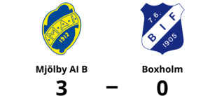 Boxholm föll mot Mjölby AI B med 0-3