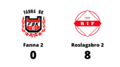 Hemmaförlust för Fanna 2 - 0-8 mot Roslagsbro 2