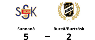 Sunnanå vände och vann mot Bureå/Burträsk - trots underläge med 0-2