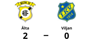 Viljan föll med 0-2 mot Älta