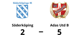 Adas Utd B rivstartade - och vann mot Söderköping