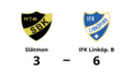 Slätmon besegrade på hemmaplan av IFK Linköp. B