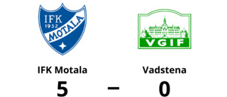 IFK Motala ny serieledare efter seger