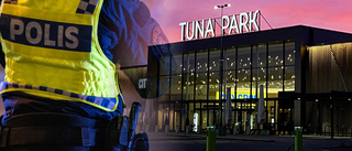 Rånförsök mot Tuna Park-butik