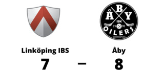 Linköping IBS tappade matchen i tredje perioden mot Åby