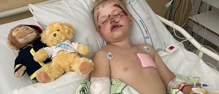 Lucas, 8, överlevde svåra olyckan: "Jag kommer att dö"