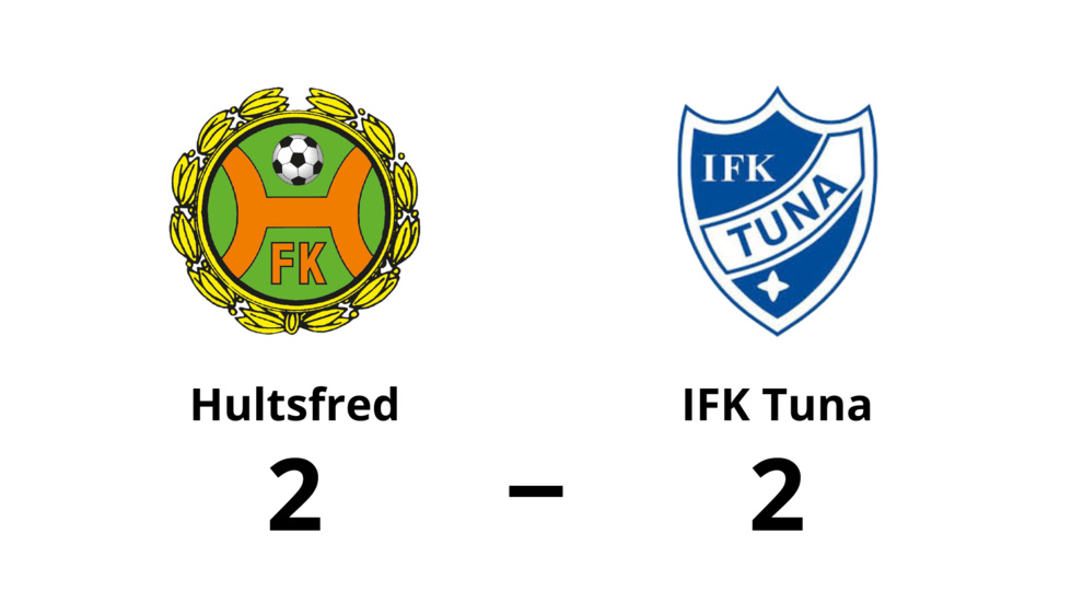 Hultsfreds FK spelade lika mot IFK Tuna
