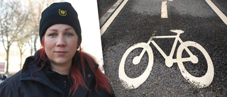 Därför slipper de p-böter – trots felparkering på cykelbana