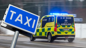 Patient nekades ambulans – fick ta taxi till akuten: "Ovärdigt"