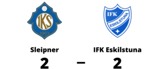 IFK Eskilstuna kryssade på bortaplan mot Sleipner