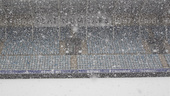 Snön stoppar IFK-herrarnas träning
