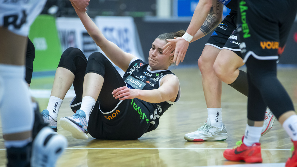 Luleå Basket och Josefin Vesterberg föll tungt.