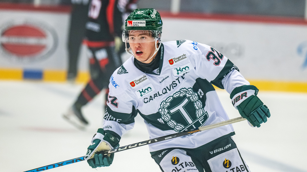 Lukas Isaksson berättar att han kommer att spela för Vimmerby Hockey nästa säsong.