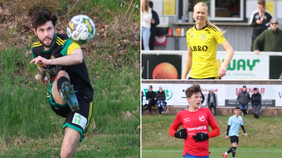 Simon Sandholms Hjorted/Totebo, Stina Kägu Bragsjös Vimmerby och Max Karlssons Djursdala har spännande matcher framför sig i helgen.