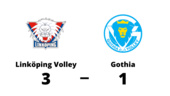 Tre poäng för Linköping Volley hemma mot Gothia