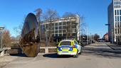 Knivfynd vid bron i centrala Linköping