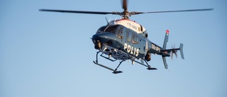 Helikopterpoliser landade vid Max – för att gripa en burgare