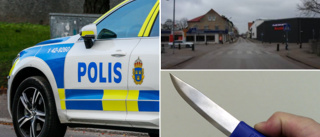 Polisen grep beväpnad man i centrala Visby: "Han hade kniven i handen"
