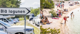 Nya trafikregler ska minska kaoset vid Blå lagunen • Stoppförbud och enkelriktning